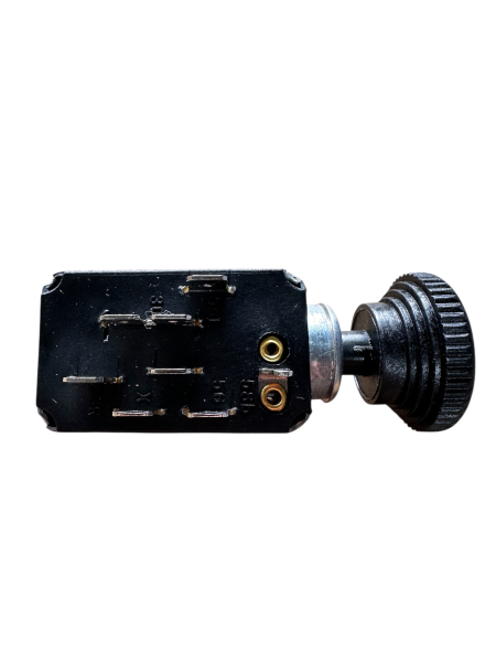 VW Käfer / Karmann Ghia Lichtschalter 8.68-7.96 verg.113941531E 113941531A Schalter Armaturenbrett Licht Dimbar mit Knopf und Rosette